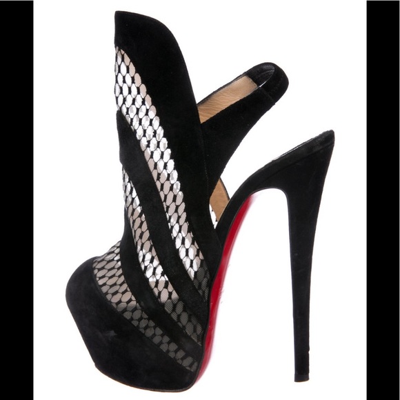 Christian Louboutin Shoes - Christian Louboutin Suede Slingback Sandals. SOLD!